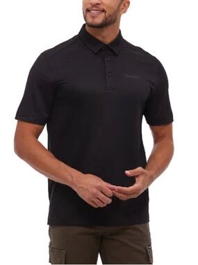 Bench Men's Black Short-Sleeve Polo